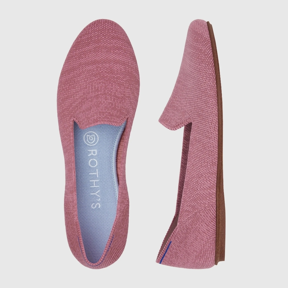 Rothy's The Loafer Blossom Pink Retired 8.5